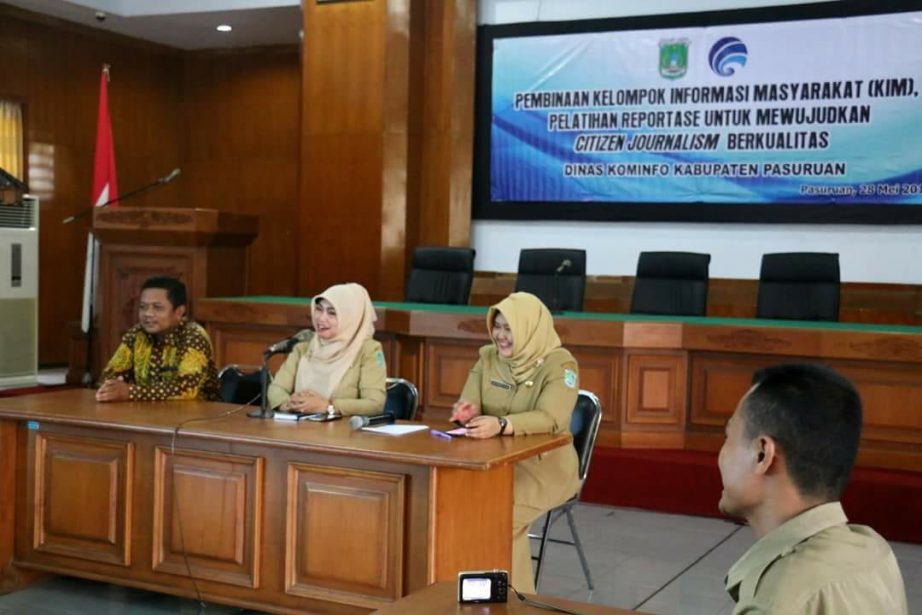 Usai Pelatihan Reportase, KIM Sepakat Sinergi dengan Radio Suara Pasuruan
